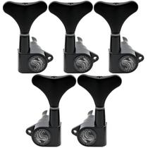 Tarraxas Tarrachas Preta Blindada Thida Para Contra Baixo 5 Cordas 3x2 Tarraxas Tarrachas Preta Blindada Thida Para Contra Baixo 5 Cordas 3x2