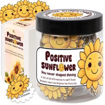 Tarro Positivo de Girasol KATINAT con 60 Tarjetas de Afirmaciones Tarro Positivo de Girasol KATINAT con 60 Tarjetas de Afirmaciones