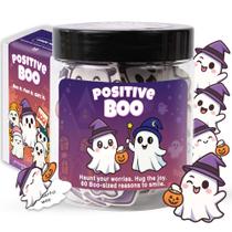 Tarro Positivo Fantasma Boo Afirmaciones 60 Cartas Halloween Tarro Positivo Fantasma Boo Afirmaciones 60 Cartas Halloween