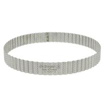 Tart Ring de Buyer, perfurado, canelado, redondo, com 20 cm de diâmetro Tart Ring de Buyer, perfurado, canelado, redondo, com 20 cm de diâmetro
