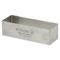 Tart Ring de Buyer retangular perfurado 12 cm x 4 cm x 4 cm