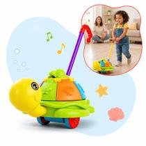 Tartaruga De Empurrar Push Plane Bebê Infantil Empurrador Andador Com Som Ajuda Nos Primeiros Passos Kizumba Tartaruga De Empurrar Push Plane Bebê Infantil Empurrador Andador Com Som Ajuda Nos Primeiros Passos Kizumba