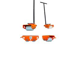 Tartaruga de Movimentação de Carga KIT com 4 Fixa e Direcional