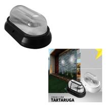 Tartaruga Luminária Lumi Parede Muro Sem Grade Preta Tartaruga Luminária Lumi Parede Muro Sem Grade Preta