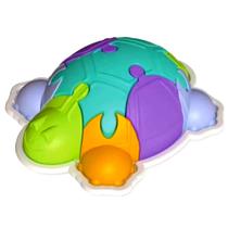 Tartaruga Monta e Desmonta Infantil Colorida Usual - Usual Brinquedos