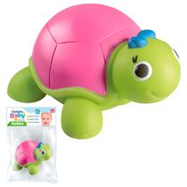 Tartaruga Mordedor Sensorial Vinil Macio Infantil Massageador De Gengiva