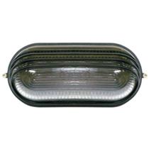 Tartaruga Oval 20cm Aluminio Pint. Epoxi E-27 1 Lamp. Max 60w Meia Cana Preta Tartaruga Oval 20cm Aluminio Pint. Epoxi E-27 1 Lamp. Max 60w Meia Cana Preta