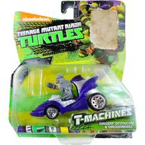 Tartarugas Ninja Boneco com Carrinho Shredder T-Machines Multikids