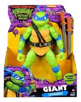 Tartarugas Ninja Caos Mutante Boneco Gigante 30 Cm Articulado C/ Acessorios - Leonardo - Sunny
