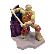 Tartarugas ninjas donatelo enfeite resina p/ aquarios tmnt22