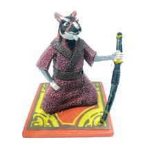 Tartarugas ninjas master splinter enfeite em resina p/ aquarios tmnt5