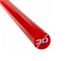 Tarugo De Nitaprene Vermelha 30mm X 300mm - Nitaplast
