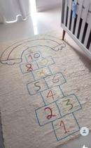 Taspete artesanal boho amarelinha 1,50x2,00