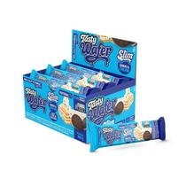 Tasty Wafer Slim - 12 Unidades 30g Cookies & Cream - Adaptogen