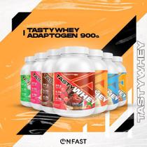 Tasty whey 912g sabores - adaptogen