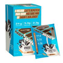 Tasty Whey Display Sachê - Sabor: Cookies e Cream (12 unid. 34g) Tasty Whey Display Sachê - Sabor: Cookies e Cream (12 unid. 34g)