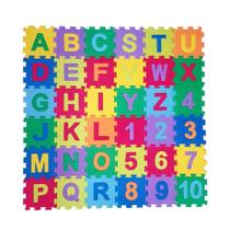 Tatame Com Letras E Números Em E.V.A Infantil 36 Peças 16X16 - Criativa Educativos Tatame Com Letras E Números Em E.V.A Infantil 36 Peças 16X16 - Criativa Educativos