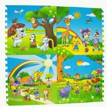 Tatame de EVA Estampa Animais 04 Peças 60x60cm BA-11588 Top Tatame de EVA Estampa Animais 04 Peças 60x60cm BA-11588 Top