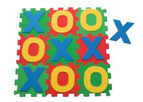 Tatame Jogo da Velha emborrachado 19 Pecas Tatame Jogo da Velha emborrachado 19 Pecas