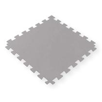 Tatame Tapete EVA 100x100x1cm 10mm Cinza Escuro Emborrachado