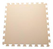 Tatame Tapete EVA Com Borda 50 X 50 X 3cm Creme