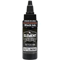 Tattoo Ink Element Tattoo Supply Nighthawk Black Frasco de 30 ml Tattoo Ink Element Tattoo Supply Nighthawk Black Frasco de 30 ml