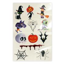 Tatuagem De Mentira Halloween Abrakadabra Fantasias