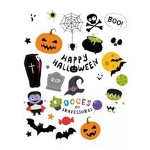 Tatuagem De Pele Icones Halloween 2 Cartelas - Regina Tatuagem De Pele Icones Halloween 2 Cartelas - Regina