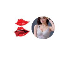 Tatuagem Dupla Boca Sexy Temporária Modelo Tatuagem Dupla Boca Sexy Temporária Modelo