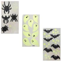 Tatuagem Infantil Halloween Temporárea Que Brilha no Escuro Tatuagem Infantil Halloween Temporárea Que Brilha no Escuro