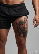 Tatuagem Temporária 19x12cm Criatura Mística Anime Tattoo Tatuagem Temporária 19x12cm Criatura Mística Anime Tattoo