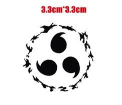 Tatuagem Temporaria Anime Naruto Símbolos Cosplay