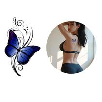 Tatuagem Temporária Arranjo Borboleta ul