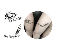 Tatuagem Temporária Buzz Lightyear Toy Store Woody Tatuagem Temporária Buzz Lightyear Toy Store Woody