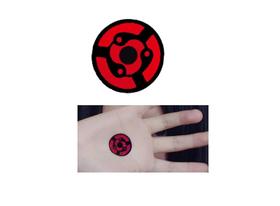 Tatuagem Temporária Cosplay Anime Naruto Desenho - 3I