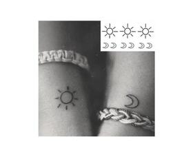 Tatuagem Temporária Delicada Cartela Dedos Rosto Mãos Tatuagem Temporária Delicada Cartela Dedos Rosto Mãos