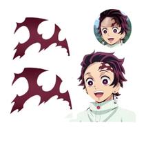 Tatuagem Temporária Demon Slayer Kimetsu No Yaiba Cosplay