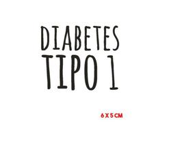 Tatuagem Temporária Diabetes Diabetes Tipo 1