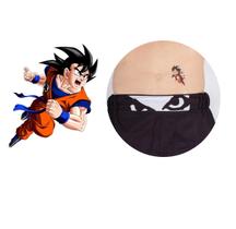 Tatuagem Temporária Dragon Ball Arte Cosplay