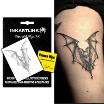Tatuagem Temporária INKARTLINK Morcego Realista à Prova d'Água Tatuagem Temporária INKARTLINK Morcego Realista à Prova d'Água