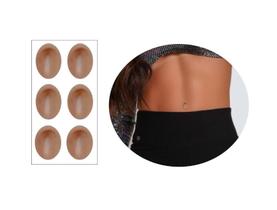 Tatuagem temporária nova moda umbigo cintura alta arte