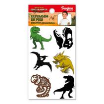 Tatuagem Temporária para Pele - Dinossauro - 12 unidades - Regina - Rizzo