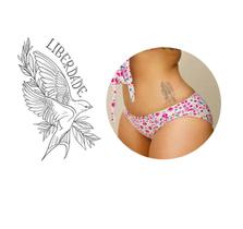 Tatuagem temporária pássaro da liberdade Tatuagem temporária pássaro da liberdade