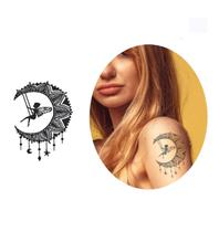 Tatuagem Temporária Salor Moon Lua Penduricalhos