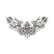 Tatuagem Temporária Unissex À Prova d'Água Com Desenho De Dragão, Flor E Buda, Estilo Punk, Para