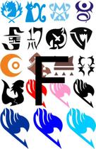 Tatuagem Temporária Yejue Estilo Adesivos de Números Pretos - F Tatuagem Temporária Yejue Estilo Adesivos de Números Pretos - F