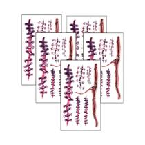 Tatuagens Falsas 3D Com Efeito De Cicatriz, 10 Peças, Realistas, Temporárias, Para Corpo E Rosto,