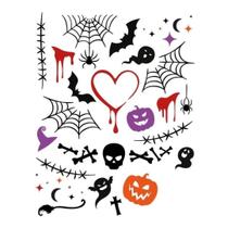 Tatuagens Para Dia Das Bruxas E Halloween - Removíveis
