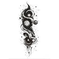 Tatuagens Postiças Adesivas Desenhos Artísticos Variados