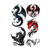 Tatuagens Temporaria Dragões 2